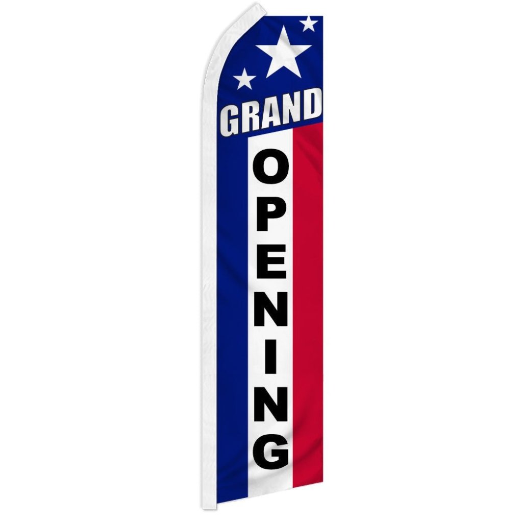 Grand Opening (RWB) Super Flag - Flags Importer