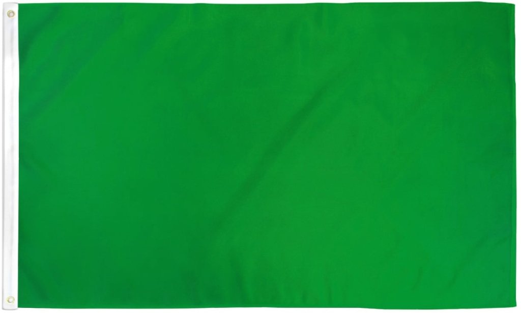 Green Solid Color 3x5ft DuraFlag - Flags Importer