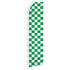 Green & White Checkered Super Flag - Flags Importer