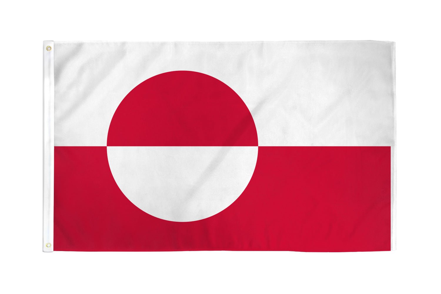 Greenland Flag 3x5ft Poly - Flags Importer