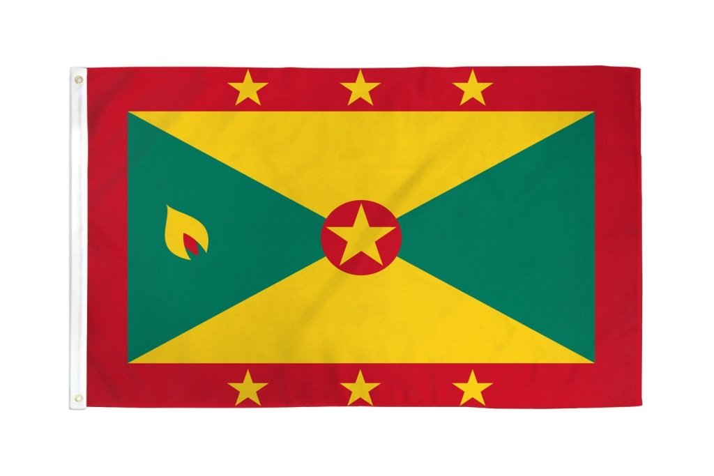 Grenada Flag 2x3ft Poly - Flags Importer