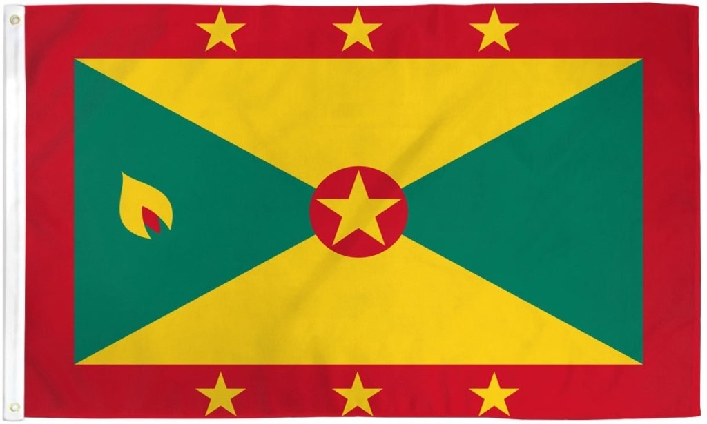 Grenada Flag 2x3ft Poly - Flags Importer