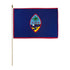 Guam 12x18in Stick Flag - Flags Importer