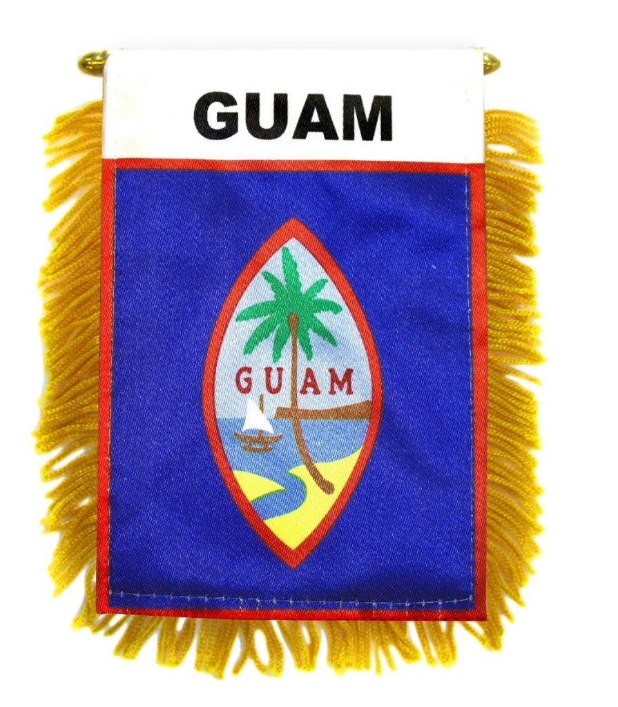 Guam Mini Banner - Flags Importer