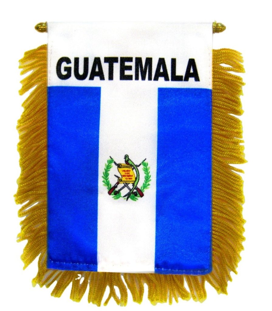 Guatemala Mini Banner - Flags Importer