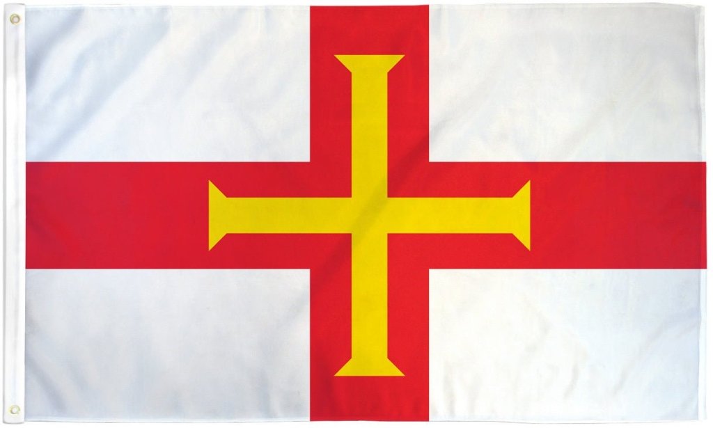 Guernsey Flag 3x5ft Poly - Flags Importer