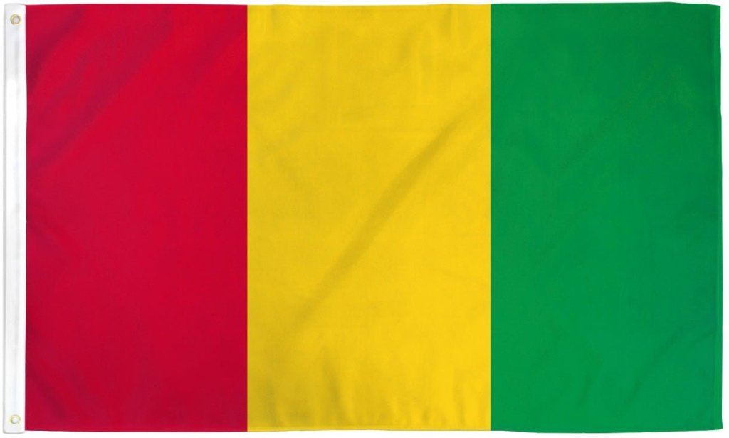 Guinea Flag 3x5ft Poly - Flags Importer