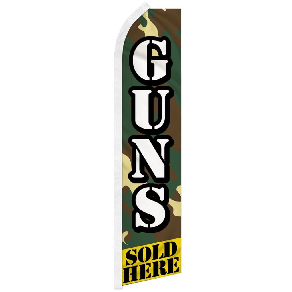 Guns Sold Here Super Flag - Flags Importer