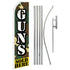 Guns Sold Here Super Flag & Pole Kit - Flags Importer