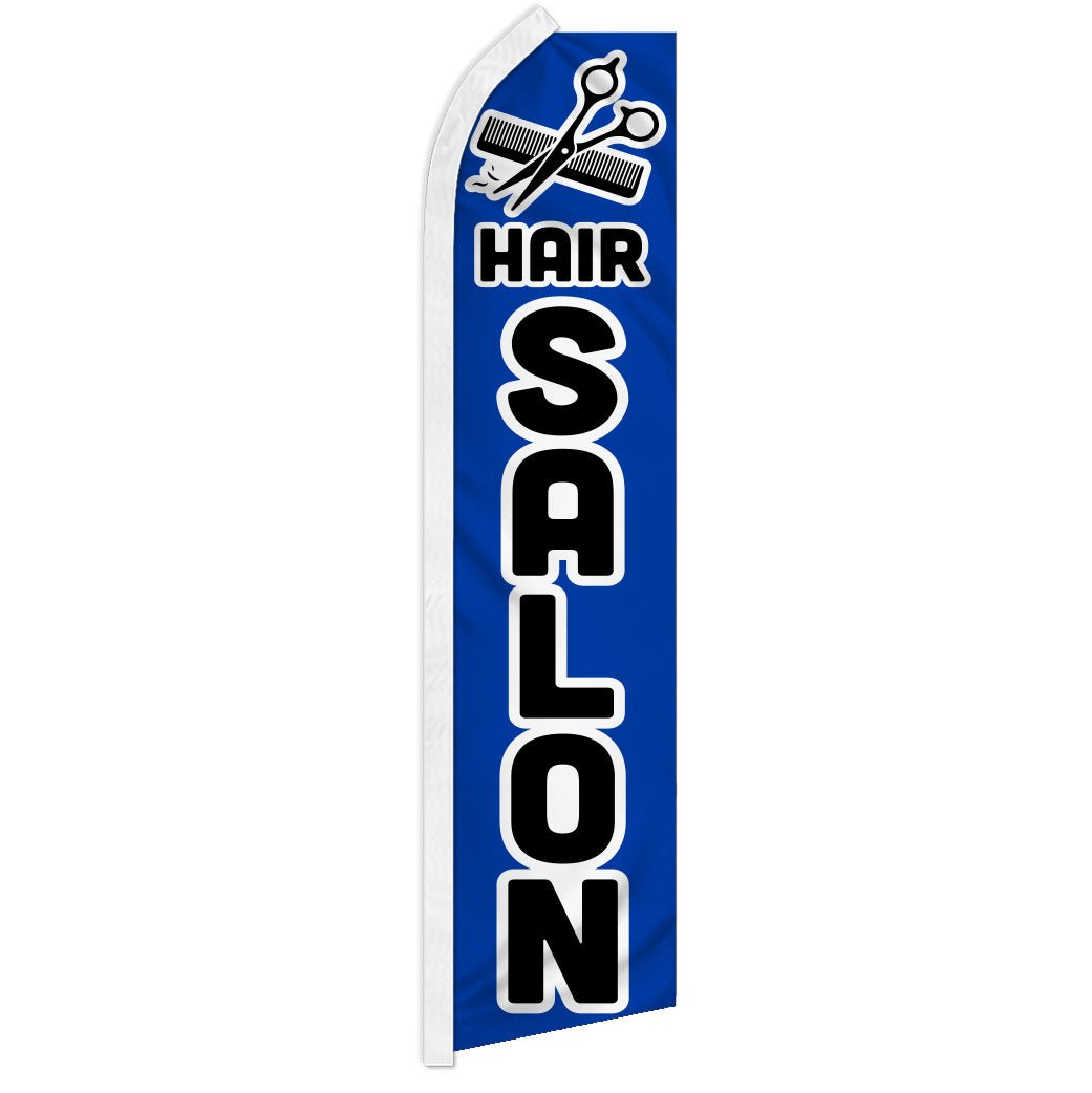 Hair Salon (Blue) Super Flag - Flags Importer