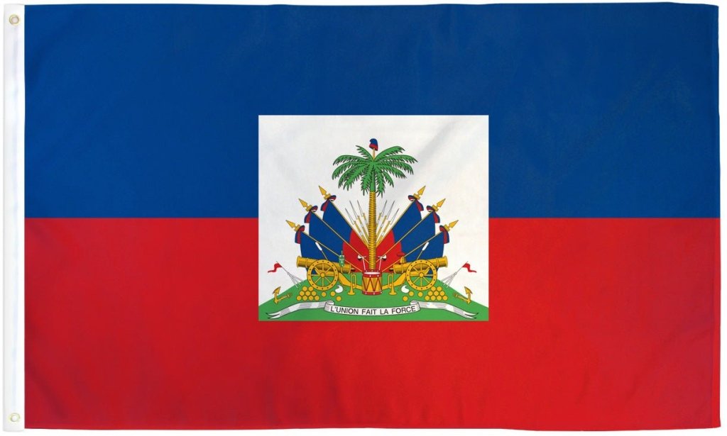 Haiti Flag 2x3ft Poly - Flags Importer