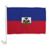 Haiti Single - Sided Car Flag - Flags Importer