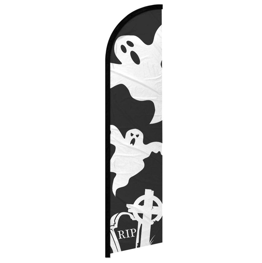 Halloween Ghost Windless Banner Flag - Flags Importer