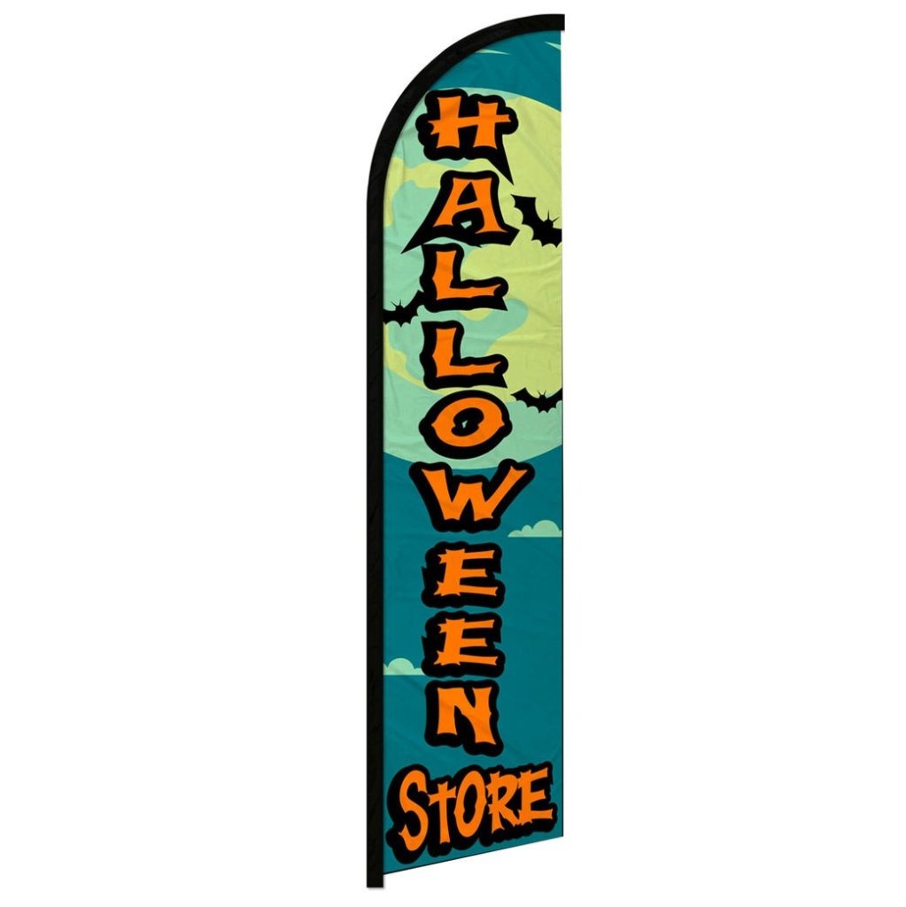 Halloween Store Windless Banner Flag - Flags Importer