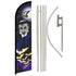 Halloween Vampire Windless Banner Flag & Pole Kit - Flags Importer