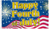 Happy 4th of July Flag 3x5ft Poly - Flags Importer