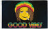 Happy Face (Good Vibes) Flag 3x5ft Poly - Flags Importer