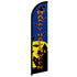 Happy Halloween (Blue) Windless Banner Flag - Flags Importer