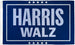 Harris Walz (Blue) 3x5ft Poly - Flags Importer