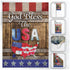 H&G Studios God Bless the USA 12x18in Garden Flag - Flags Importer