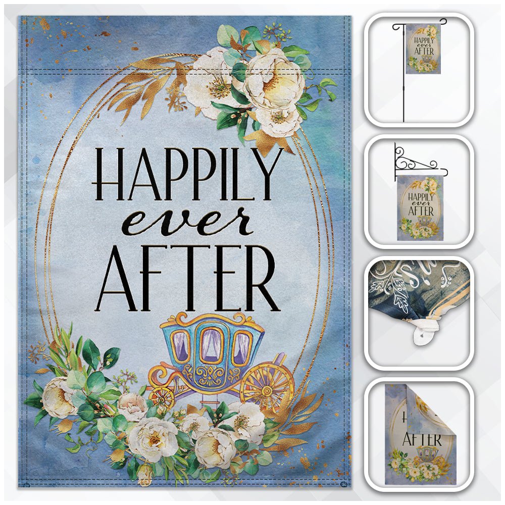 H&G Studios Happily Ever After (Fairy Tale) 12x18in Garden Flag - Flags Importer