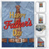 H&G Studios Happy Father's Day (Tie) 12x18in Garden Flag - Flags Importer