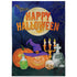 H&G Studios Happy Halloween (Graveyard) 12x18in Garden Flag - Flags Importer