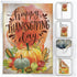 H&G Studios Happy Thanksgiving Day (Pumpkins) 12x18in Garden Flag - Flags Importer