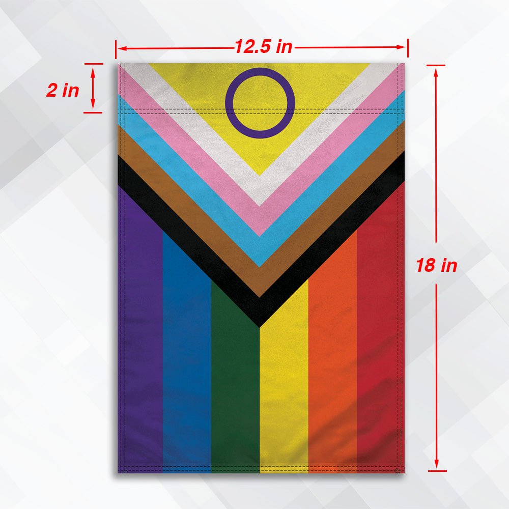 H&G Studios Inclusive Pride 12x18in Garden Flag - Flags Importer