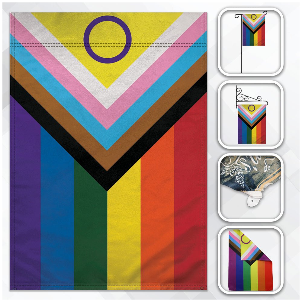 H&G Studios Inclusive Pride 12x18in Garden Flag - Flags Importer