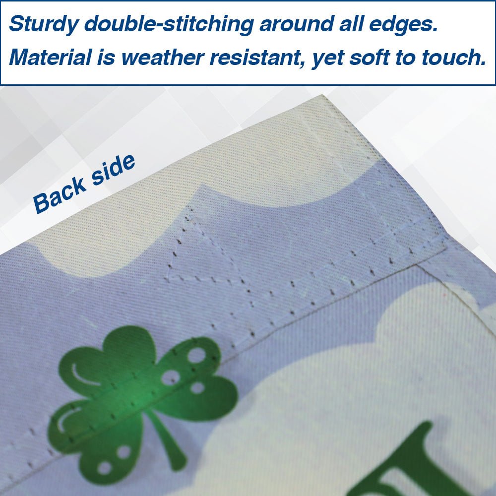 H&G Studios Luck of the Irish 12x18in Garden Flag - Flags Importer