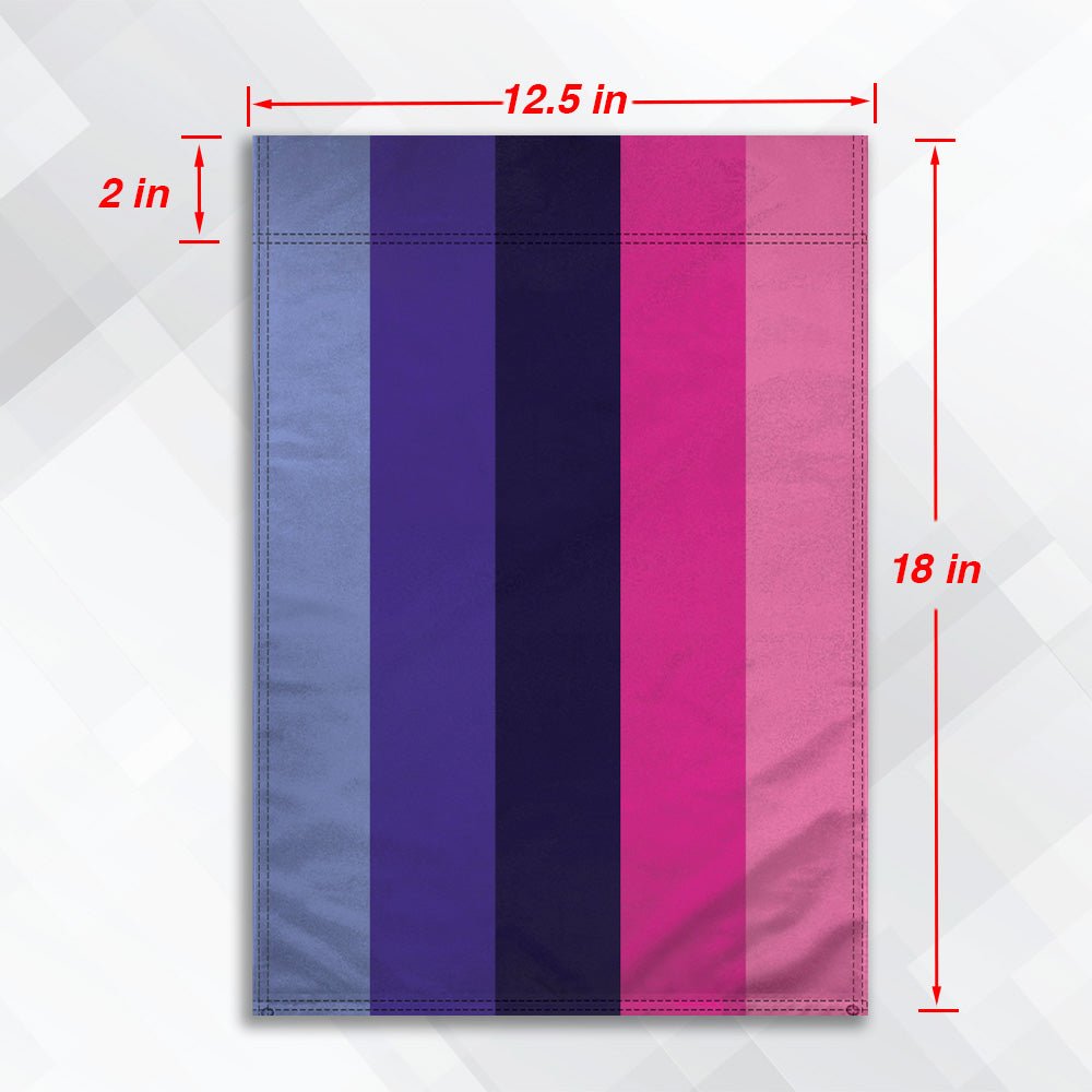 H&G Studios Omnisexual 12x18in Garden Flag - Flags Importer