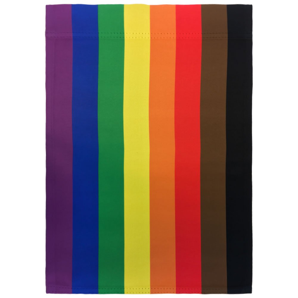 H&G Studios Philly Rainbow 12x18in Garden Flag - Flags Importer