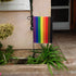 H&G Studios Philly Rainbow 12x18in Garden Flag - Flags Importer