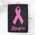 H&G Studios Pink Ribbon (Black) 12x18in Garden Flag - Flags Importer