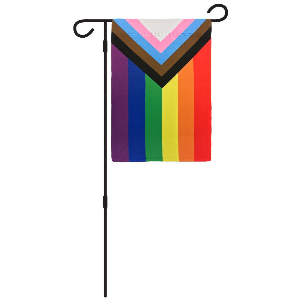 H&G Studios Progress Pride 12x18in Garden Flag - Flags Importer