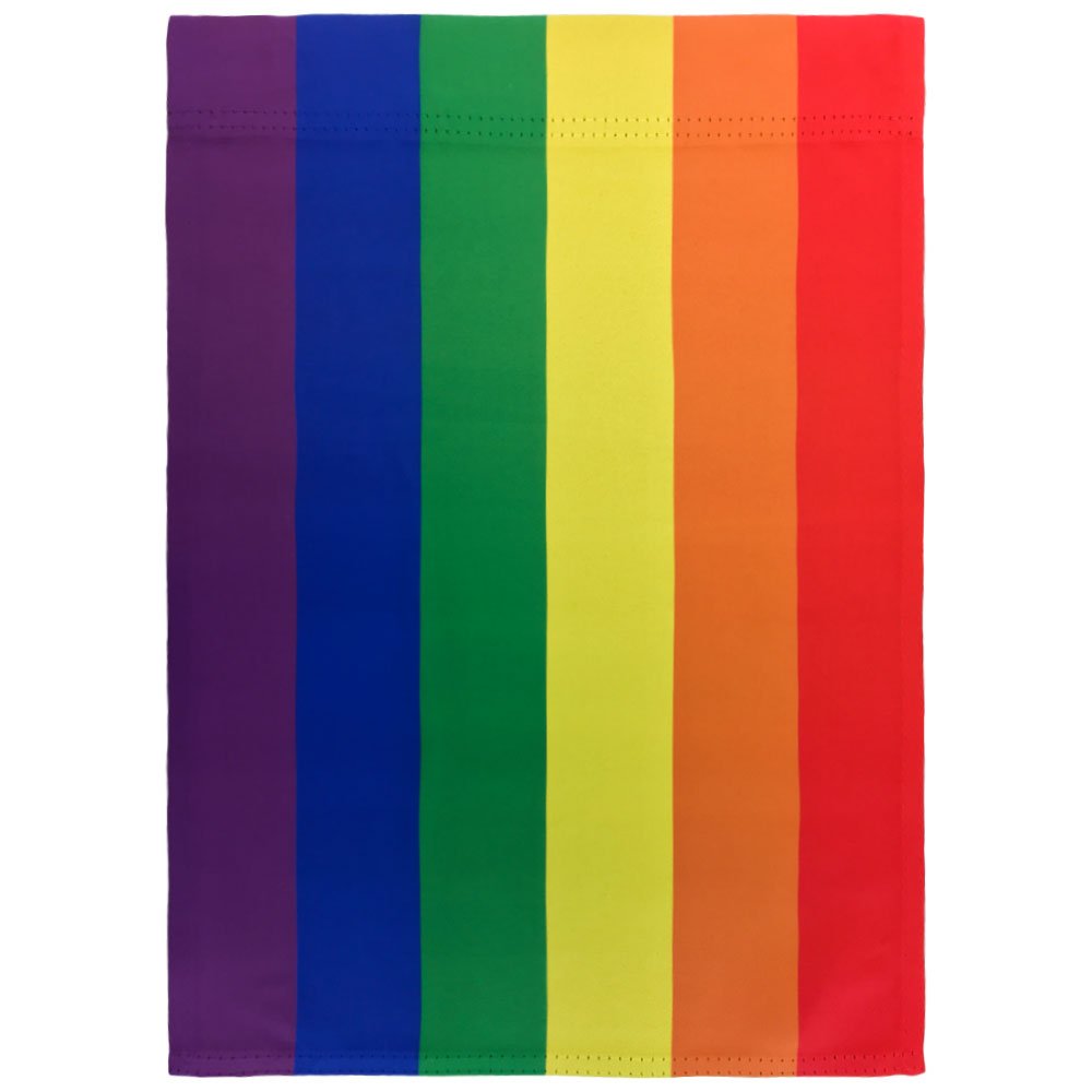 H&G Studios Rainbow 12x18in Garden Flag - Flags Importer