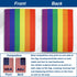 H&G Studios Rainbow 12x18in Garden Flag - Flags Importer