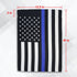 H&G Studios Thin Blue Line 12x18in Garden Flag - Flags Importer