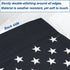 H&G Studios Thin Blue/Green/Red Line 12x18in Garden Flag - Flags Importer