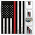 H&G Studios Thin Red Line 12x18in Garden Flag - Flags Importer