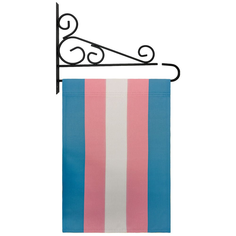 H&G Studios Transgender 12x18in Garden Flag - Flags Importer