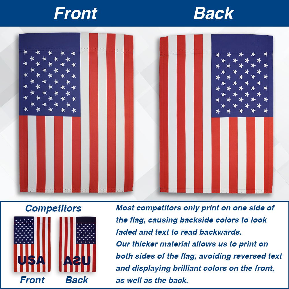 H&G Studios USA 12x18in Garden Flag - Flags Importer