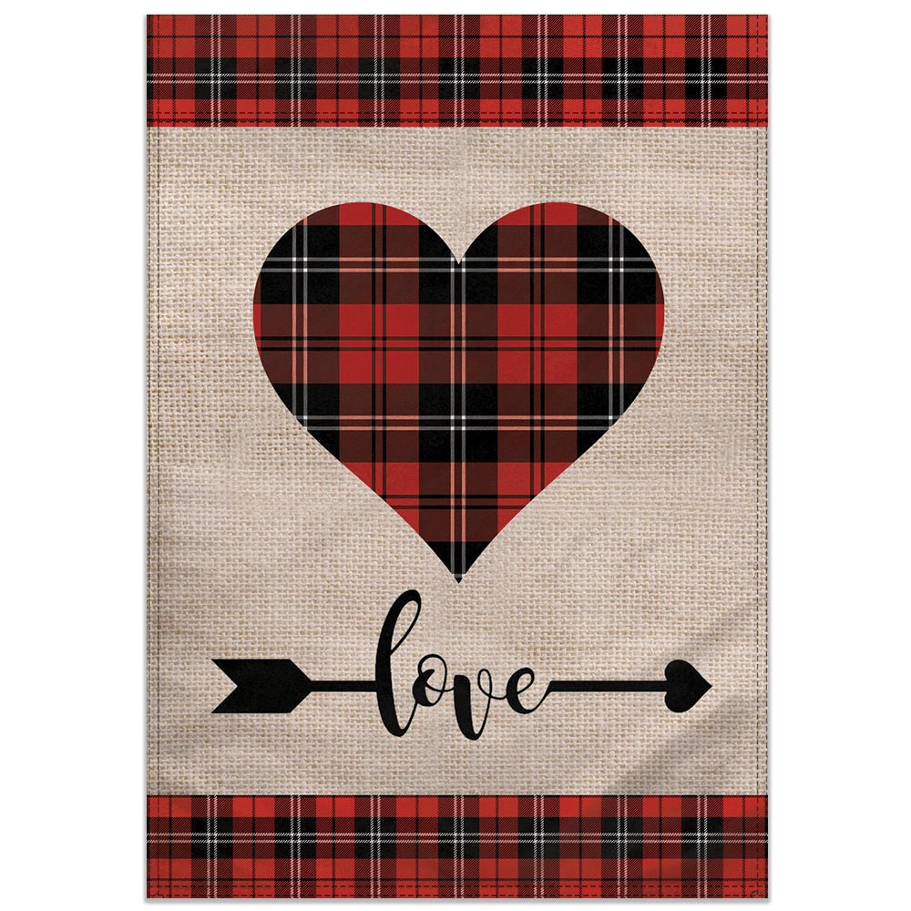 H&G Studios Valentine's Day (Love) 12x18in Garden Flag - Flags Importer