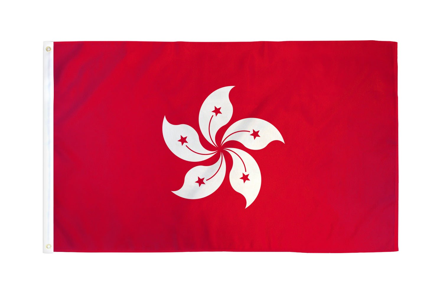 Hong Kong Flag 2x3ft Poly - Flags Importer