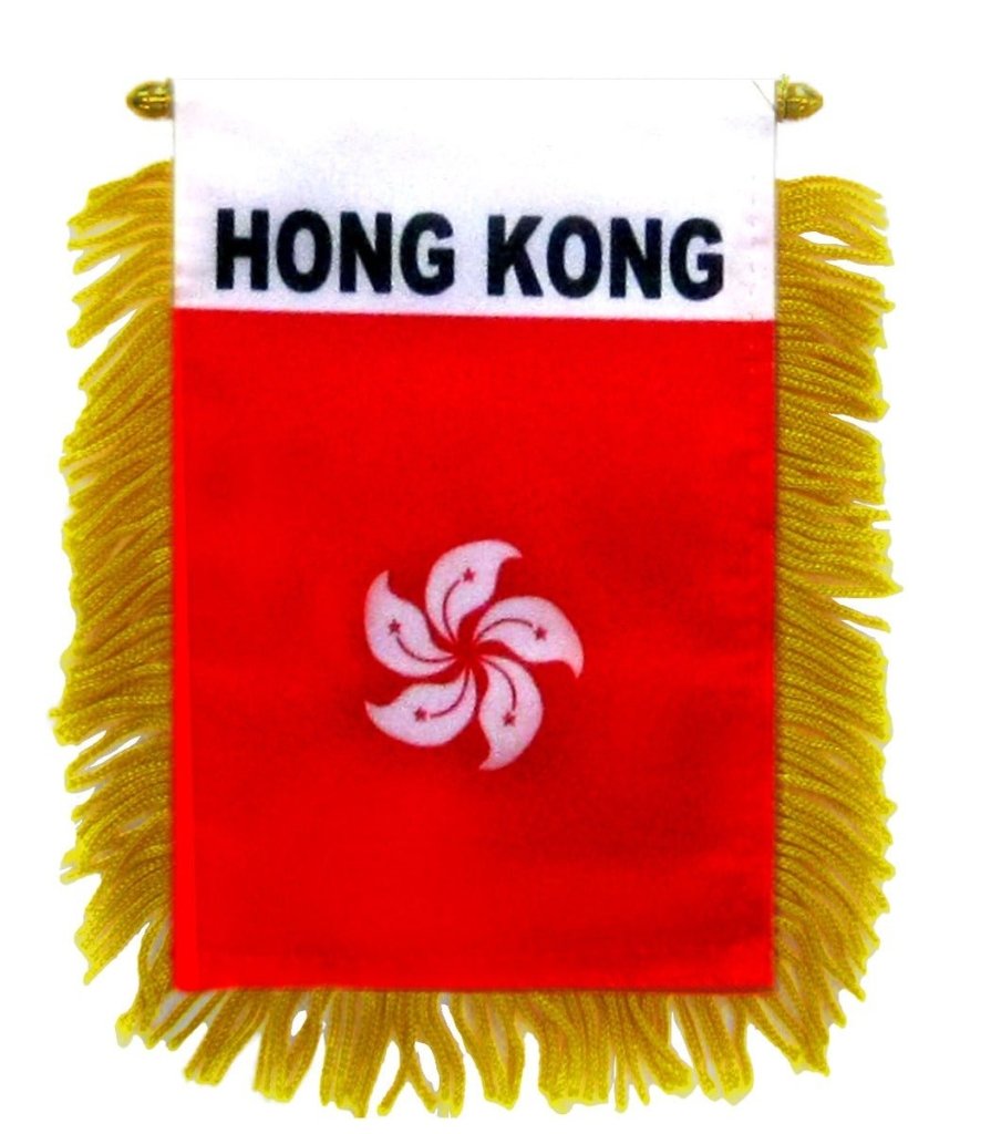 Hong Kong Mini Banner - Flags Importer