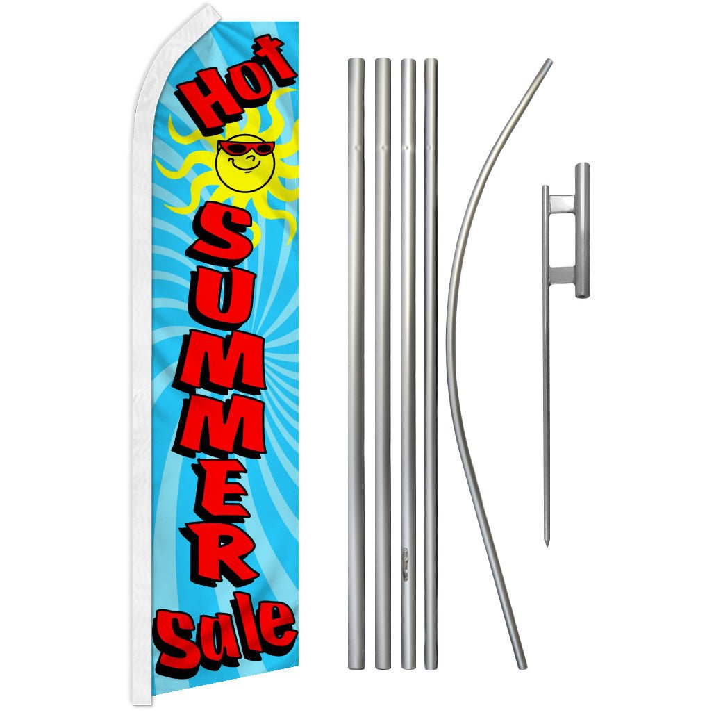 Hot Summer Sale Super Flag & Pole Kit - Flags Importer