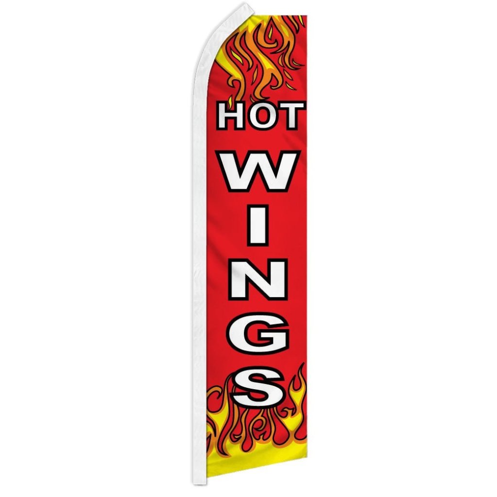 Hot Wings Super Flag - Flags Importer