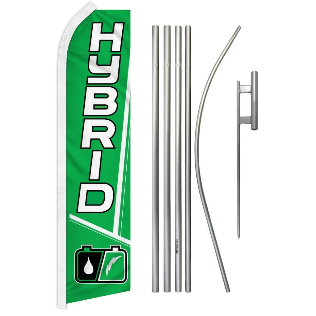 Hybrid Super Flag & Pole Kit - Flags Importer