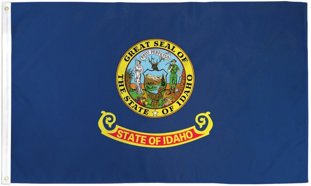 Idaho Flag 3x5ft Poly - Flags Importer